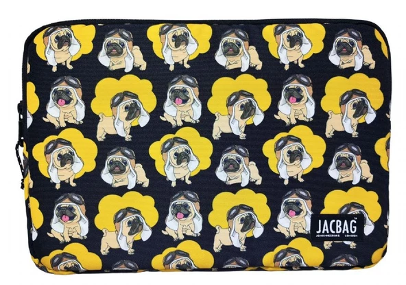 Jacbag Pilot Köpek A4 Evrak Notebook ve Tablet Taşıma Çantası/Kılıfı