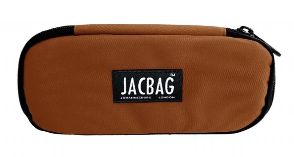 Jacbag Kiremit Turuncu Oval XL Organizer Kalem Kutusu Kalemlik