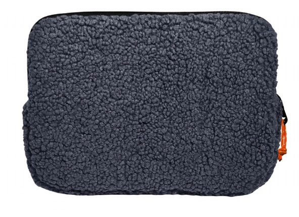 Jacbag Teddy Gri/Turuncu Peluş Erkek Çocuk Tablet Çantası - 3