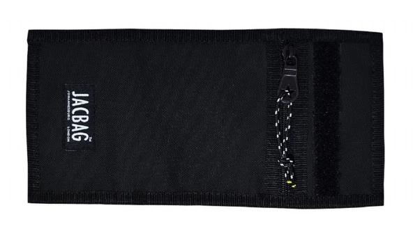 Jacbag Siyah Cırtlı Cüzdan/Kartlık -  Erkek Çocuk ve Yetişkin - Resim 2