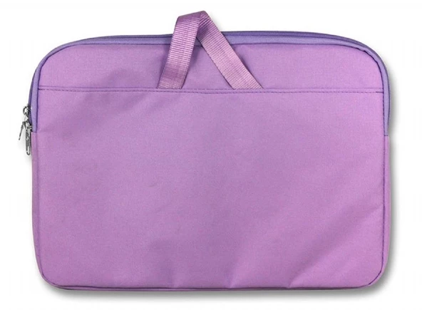 Cennec Yatay Lila 15,6 inc Uyumlu Kadın Laptop/Notebook ve Evrak Çantası - 2