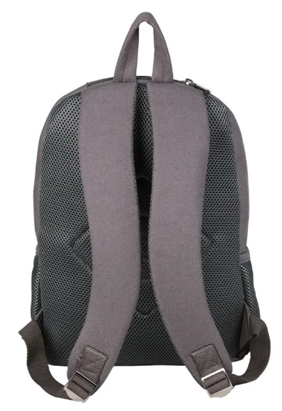 Superga Grey Linen Günlük ve Seyahat Sırt Çantası - Resim 3