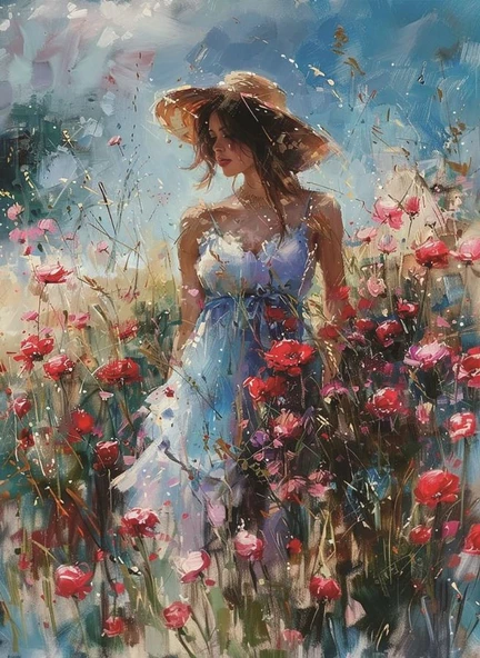 Anatolian 1000 Parça Gelincik Puzzle - Onur Aslan - Resim 2