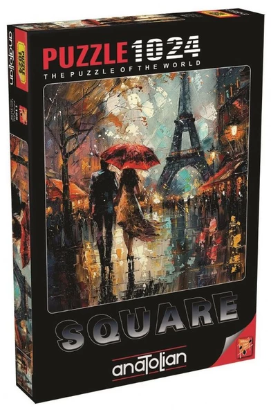 Anatolian 1024 Parça Parça Paris'te Aşk Kare Puzzle - Onur Aslan ürün görseli