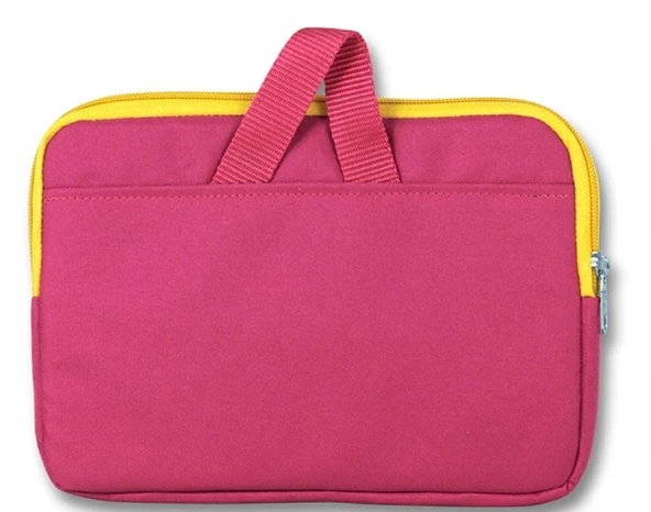 Cennec Yatay CRY Babies Sarı Yeşil Tablet Çantası - Kız Çocuk - 10,9 inç ve Altındaki Tabletler İçin Uyumlu - 2