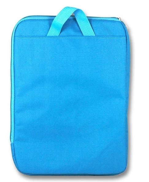 Cennec Dikey Mavi Erkek Tablet Çantası - Maksimum 10,9 inç İçin Uyumlu - 2