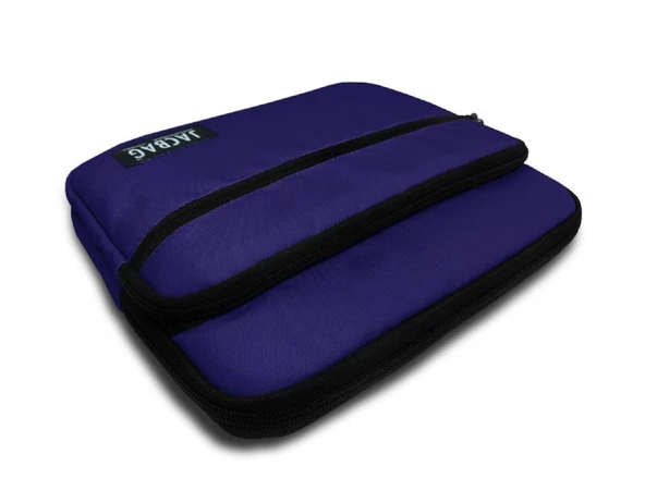 Jacbag Mor Kız Çocuk ve Kadın Üç Cepli Tablet Telefon Defter Çantası - 3