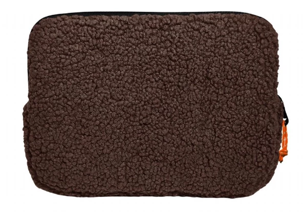 Jacbag Teddy Kahverengi/Turuncu Peluş Erkek Çocuk Tablet Çantası - 3