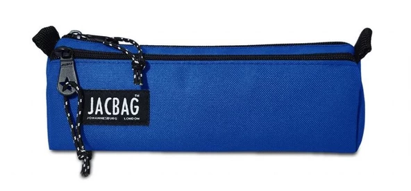 Jacbag Dual Prime İki Bölmeli Üçgen Saks Mavi Erkek Çocuk Kalem Çantası - Resim 2