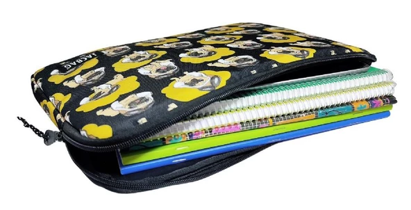 Jacbag Pilot Köpek A4 Evrak Notebook ve Tablet Taşıma Çantası/Kılıfı - 2