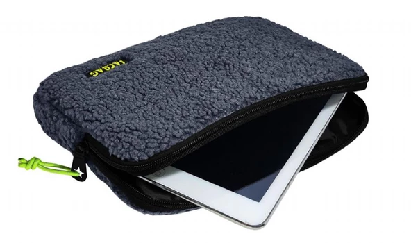 Jacbag Teddy Gri/Sarı Peluş Erkek Çocuk Tablet Çantası - 2