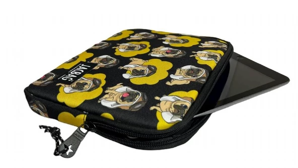 Jacbag Pilot Köpek Erkek Çocuk Tablet Çantası/Kılıfı (Suya Dayanıklı Malzeme)