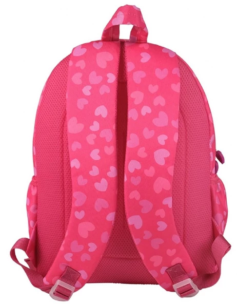 Me Team Love Pembe Kalpli Kız Çocuk Okul Çantası - Resim 3