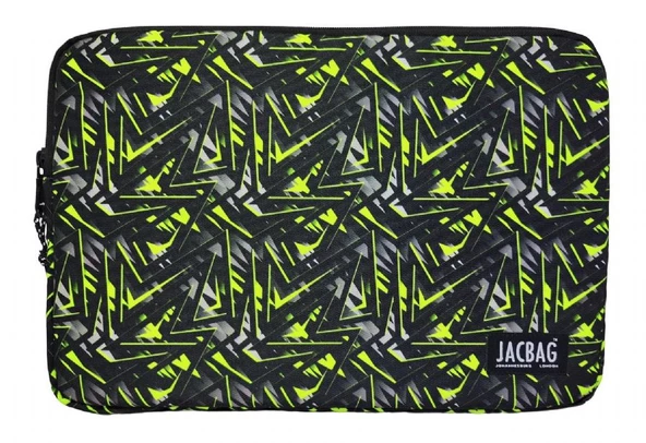 Jacbag Sarı Geometrik A4 Evrak Notebook ve Tablet Taşıma Çantası/Kılıfı