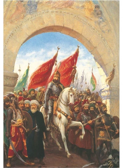 Anatolian 1000 Parça İstanbul'un Fethi Puzzle - Resim 2