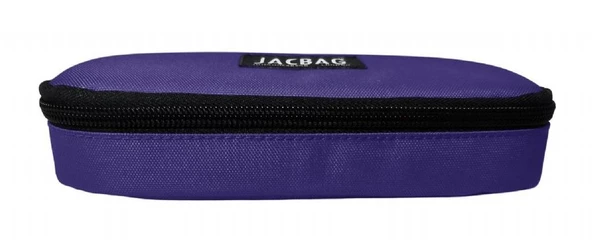 Jacbag Oval Medium Mor Kız Çocuk Kalem Çantası - Resim 3