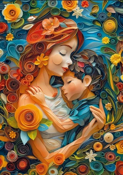 Ks Games 1000 Parça Mothers Hug Puzzle - David Fairchild ürün görseli