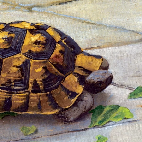 Ks Games 2000 Parça Kaplumbağa Terbiyecisi Puzzle - Osman Hamdi Bey - 4