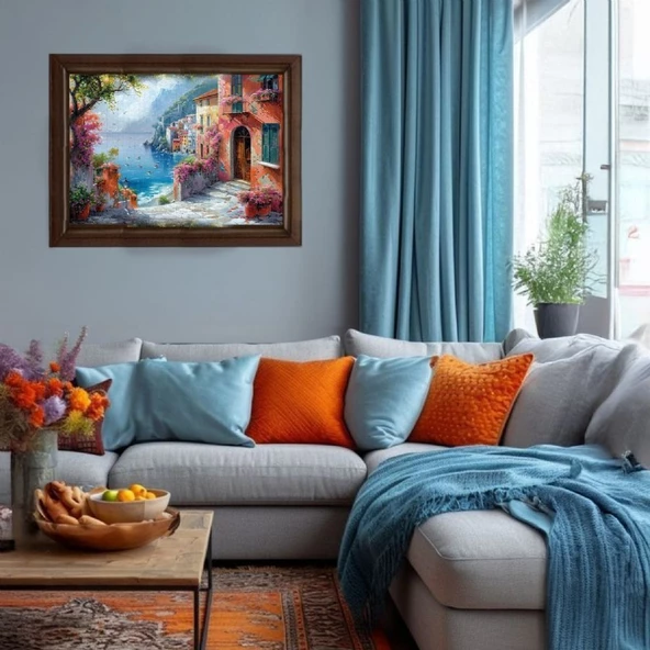 Ks Games 1000 Parça Amalfi Puzzle - Jin Park - Resim 3