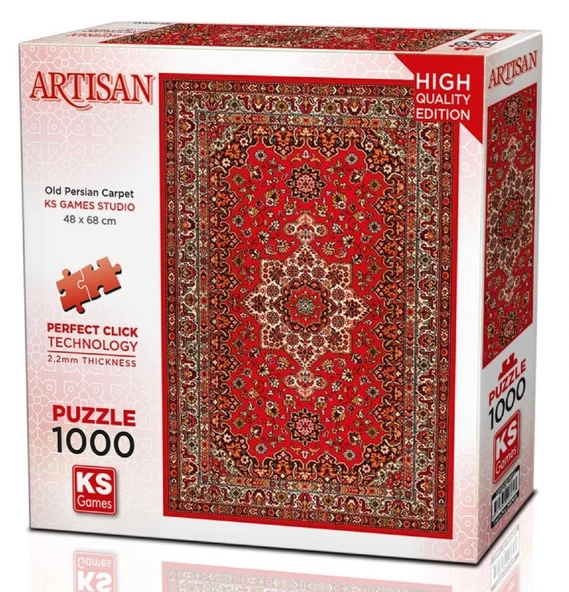 Ks Games 1000 Parça Eski İran Halısı Puzzle