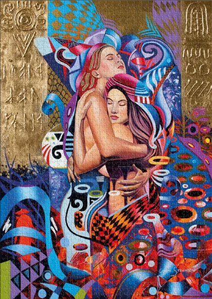 Ks Games 1500 Parça The Sisterhood Puzzle - - Resim 3