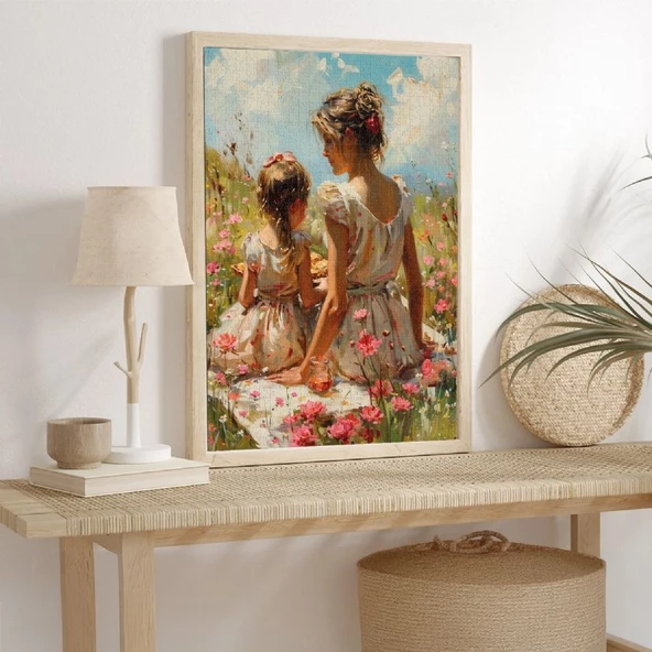 Ks Games 1000 Parça Anne ve Kızı Puzzle - David Fairchild - Resim 3