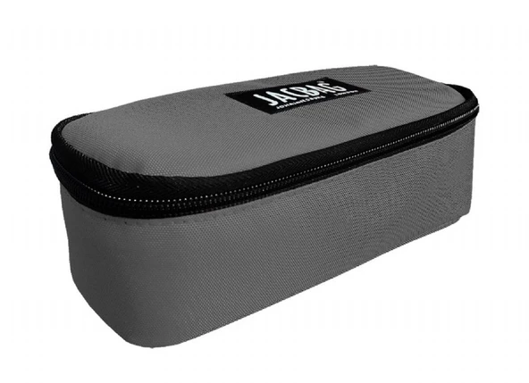 Jacbag Gri Yetişkin/Erkek Çocuk Oval XL Organizer Kalem Kutusu Kalemlik - Resim 3