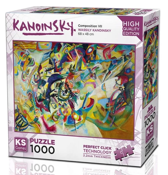 Ks Games 1000 Parça Composition VII Puzzle - Wassily Kandinsky
