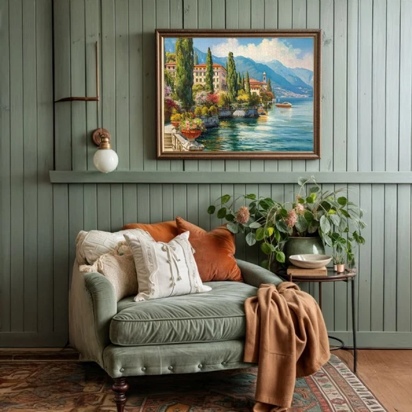 Ks Games 1000 Parça İtalya Manzarası Puzzle - Jin Park - Resim 3