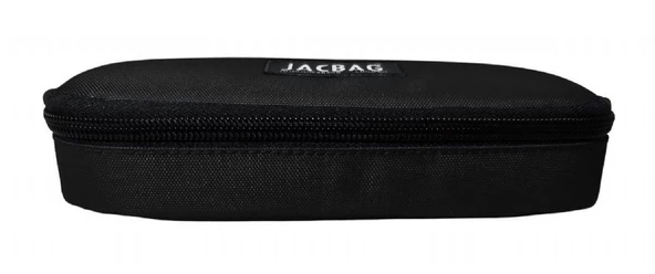 Jacbag Oval Medium Siyah Erkek Çocuk Kalem Çantası - Resim 3
