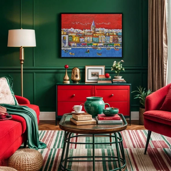 Ks Games 1000 Parça İstanbul Kırmızısı Puzzle - Gafur Uzuner - Resim 2