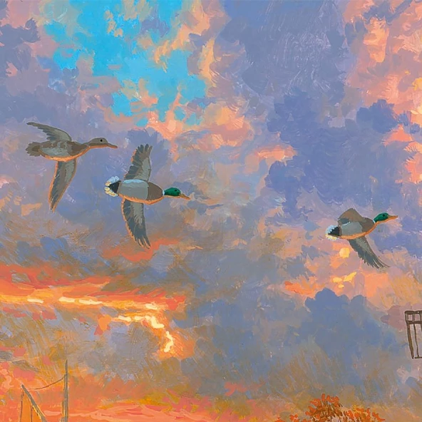 Ks Games 1000 Parça Lale Tarlası ve Yel Değirmeni Puzzle - Abraham Hunter - Resim 3