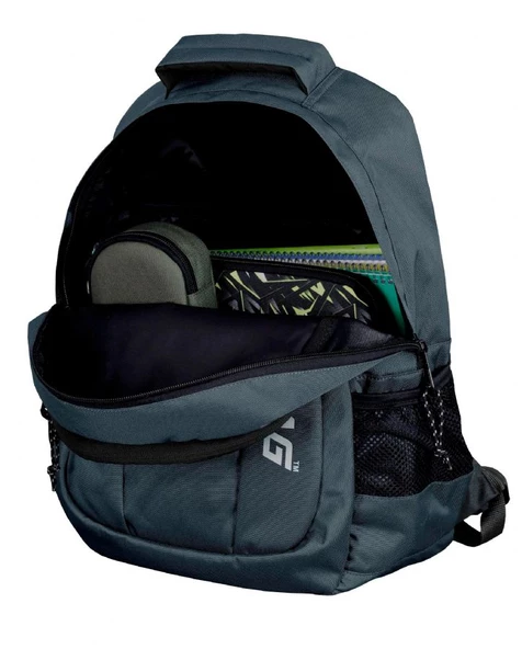 Jacbag Black Üç Bölmeli Günlük ve Seyahat Gri Sırt Çantası - 3