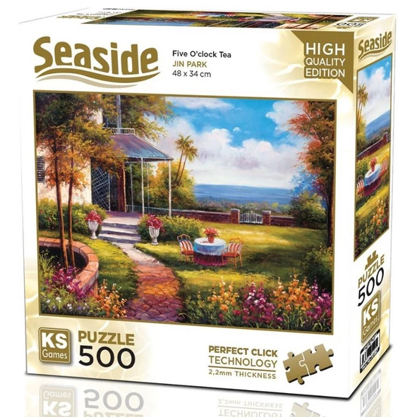 Ks Games 500 Parça Beş çayı Puzzle ürün görseli