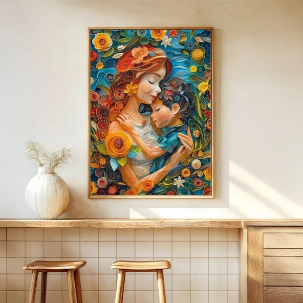 Ks Games 1000 Parça Mothers Hug Puzzle - David Fairchild - Resim 2