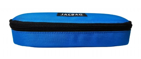 Jacbag Oval Medium Saks Mavi Erkek Çocuk Kalem Çantası - 3
