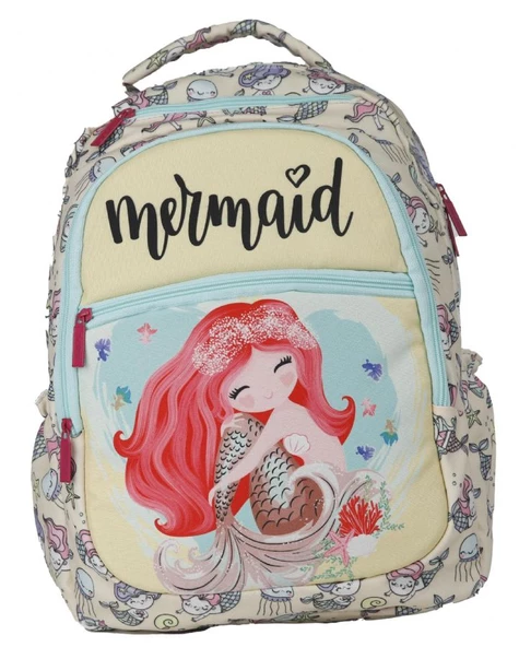 Pippa Deniz Kızı Sarı/Pembe Kız Çocuk Okul Çantası ürün görseli