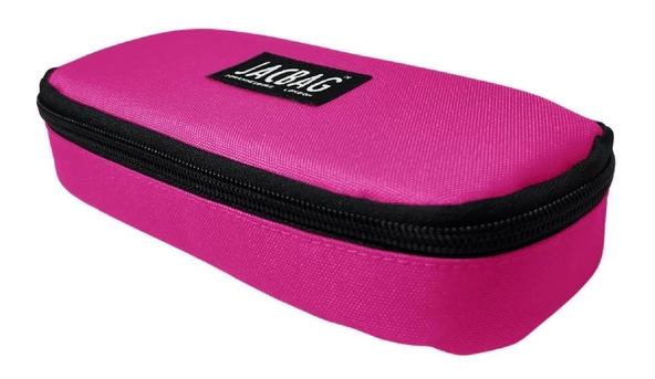 Jacbag Oval Medium Koyu Pembe Kız Çocuk Kalem Çantası