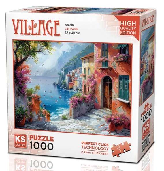 Ks Games 1000 Parça Amalfi Puzzle - Jin Park ürün görseli