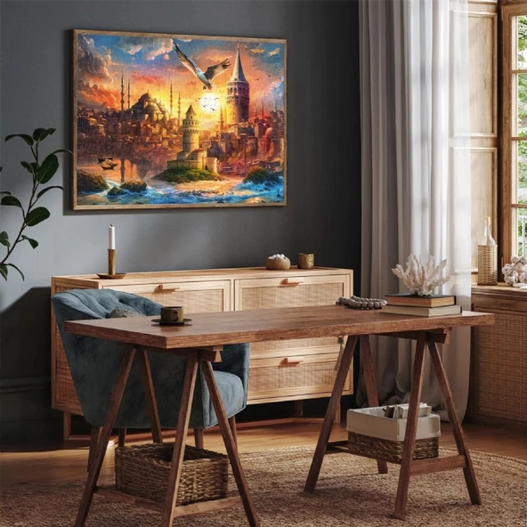 Ks Games 1000 Parça İstanbul Rüyası Puzzle - Serhat Filiz - Resim 2