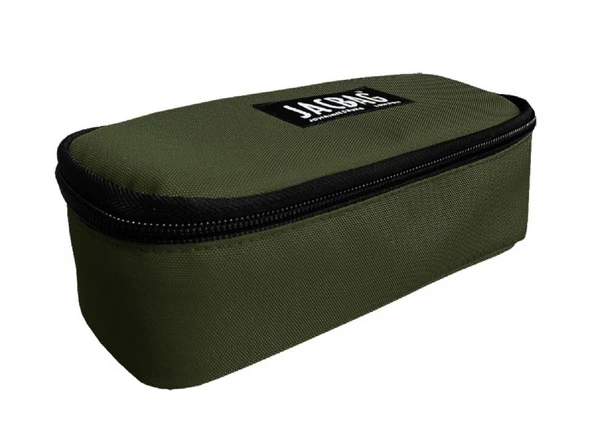 Jacbag Haki Yeşil Yetişkin/Erkek Çocuk Oval XL Organizer Kalem Kutusu Kalemlik - 2