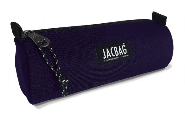 Jacbag Mor Kız Çocuk Tek Gözlü Silindir Kalemlik - Kalem Kutusu ürün görseli