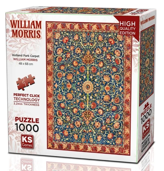 Ks Games 1000 Parça Holland Park Carpet Puzzle - William Morris ürün görseli