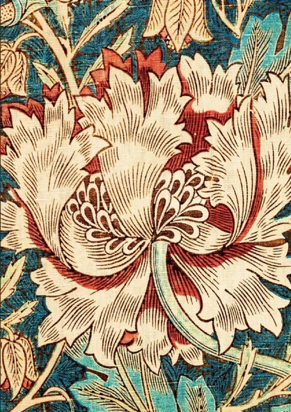 Ks Games 1000 Parça Hanımeli Puzzle - William Morris - 2