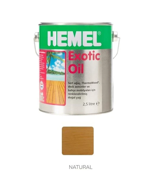 Hemel Exotic Oil 2,5lt  Naturel ürün görseli