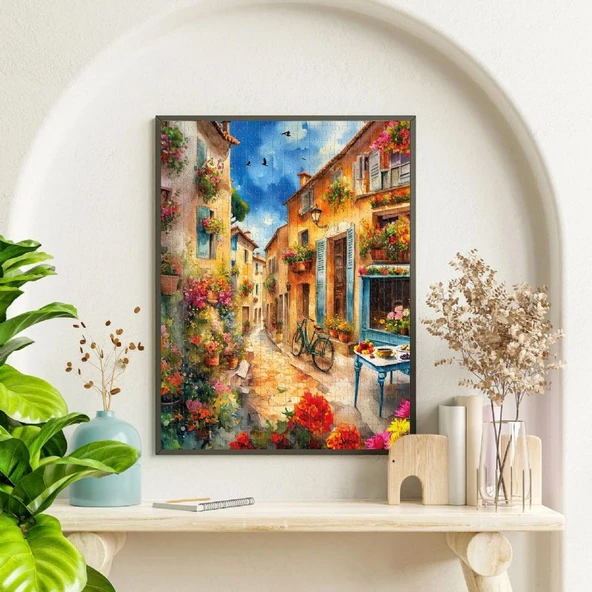 Ks Games 500 Parça Dar Taşlı Sokak Puzzle - Serhat Filiz - Resim 2