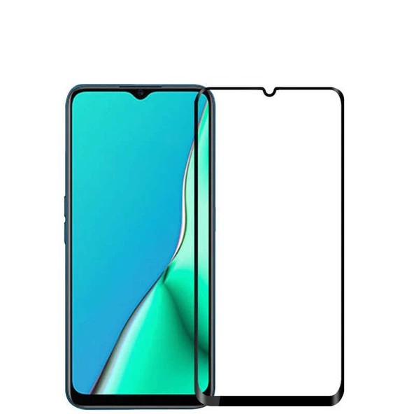Oppo A5 2020 - Ekran Koruyucu 5D Temperli Cam Koruma