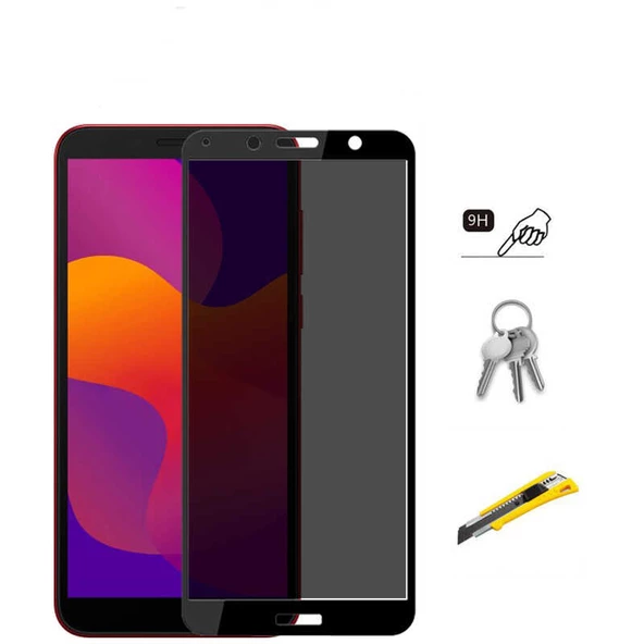 Huawei Y5P - Ekran Koruyucu 5D Hayalet Cam Koruma - 2