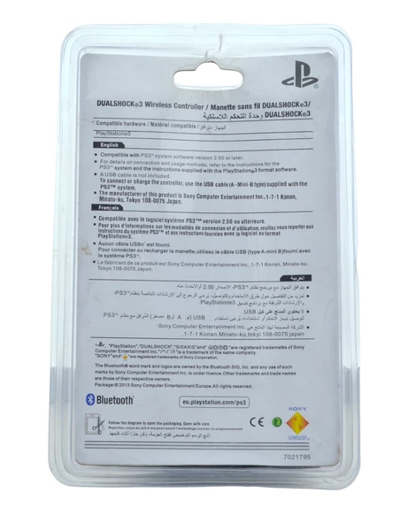 PS3 Uyumlu Dualshock Oyun Kolu Kablosuz PS3 Joystick Spider-Man - 3