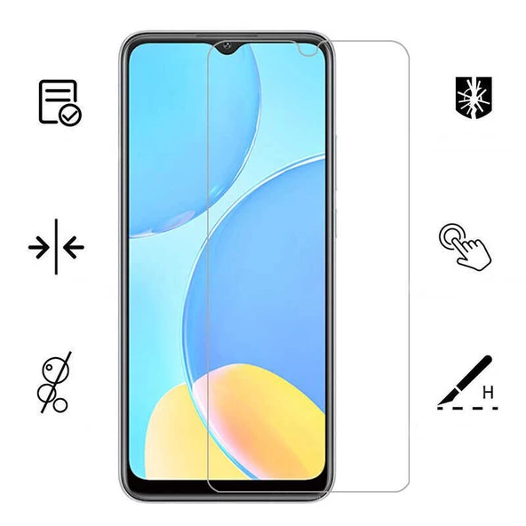 Xiaomi Redmi 9T - Ekran Koruyucu Maxi Glass Temperli Cam - 2